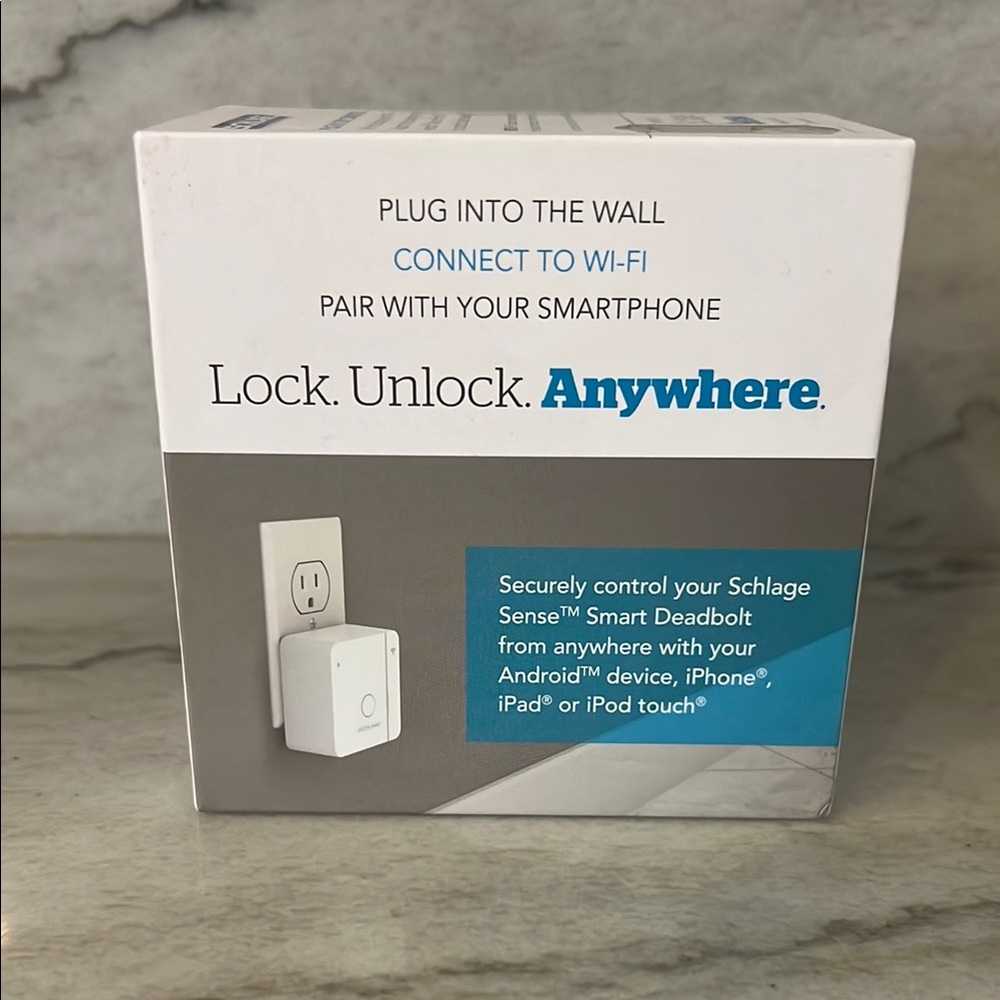Wifi Adapter for use with Schlage Sense Smart Deadbolt